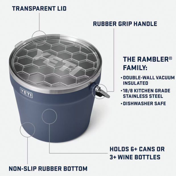 Beverage Bucket with Lid