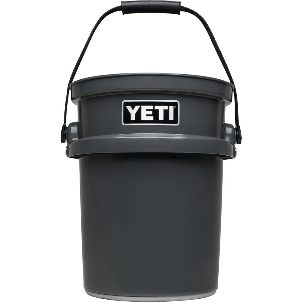 charcoal of Yeti Coolers LoadOut 5 Gallon Work Bucket