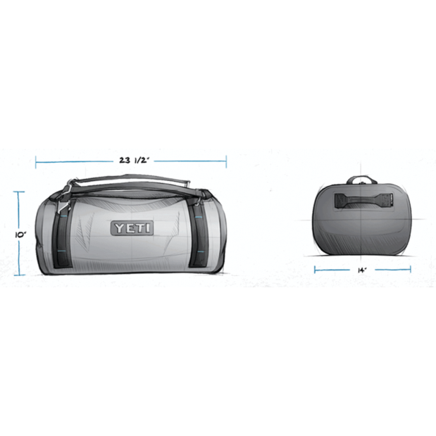 Panga 50 Submersible Duffel Bag or Pack - 50 Qt Capacity