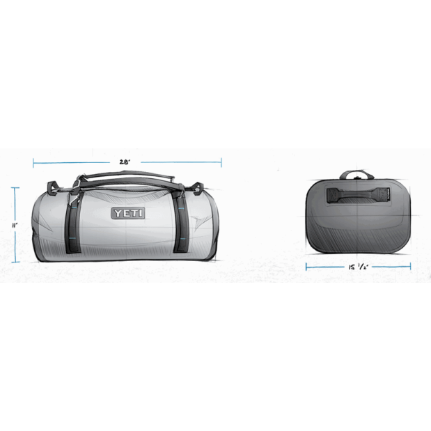 Panga 75 Submersible Duffel Bag or Pack - 75 Qt Capacity