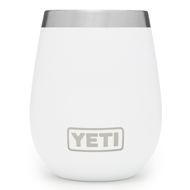 white of Yeti Coolers Rambler 10 oz Wine Tumbler