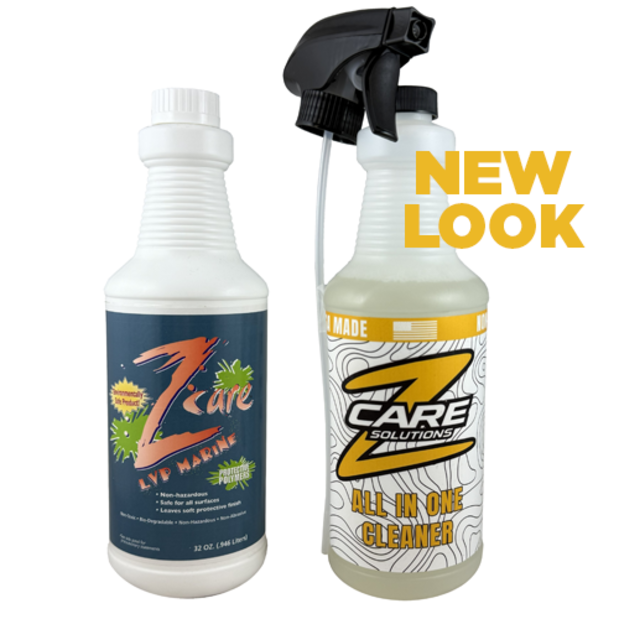 new look of ZCare Cleaning Products LVP Marine Stain Remover - NOW All In One Cleaner