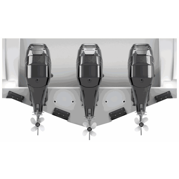Zipwake Trim Control Kits - Chine Interceptor Blades, 20-40 ft Boats