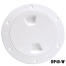 4IN WHT SCREW-OUT DECK PLATE