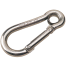 Snap Hook  -  Offset Gate w&frasl;Eye Insert &amp; Toothless Key-Lock System