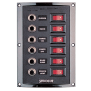 Vertical 6-Gang DC Breaker Panel