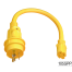 15A 125V(F) TO 30A 125V(M) PLUS ADAPTER