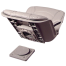 Lo Back Quick-Disconnect All Weather Swivel Seat