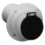 Thru-Hull Exhaust Fittings with Flapper