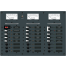 AC Main + 6 Position /DC Main + 15 Positions Circuit Breaker Panel