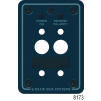 230 Volt AC Main Circuit Breaker Panel, 1 x 16A