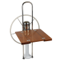 Teak Fold Down Drop-Leaf Table