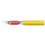 ONE PIECE 13IN HANDLE W/ YELLOW GRIP