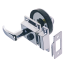 Flush Cup Rim Latch Set with Flush or Box Strike