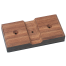 Teak Fishing Rod Storage Rack Mounting Boards