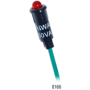 230 Volt LED Indicator Lights, Amber
