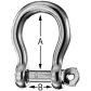 Captive Pin Bow Shackle