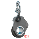 SNATCH BLOCK 6-5/8IN W/ TRUNION SNAP