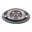 CHROME SURFACE LIGHT 4 AMBER LED