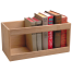 Teak Hardcover Book Rack