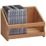 Teak CD Rack