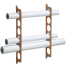 Teak Chart Caddy