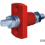 BusBar 150 Ampere Common Buses With Cover, BusBar 10 x 8-32 Screw Terminal w&frasl;Cover
