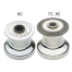 Chrome Standard Winches  -  Single Speed