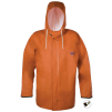 HOODED F/W JACKET ORANGE W/CUFF L
