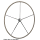 Leather Wrapped Stainless Stell Dished Destroyer&trade; Wheel