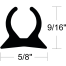 20FT WHITE RIGID PVC AWNING TRACK
