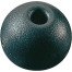 PARREL BEAD BLK 1-1/4IN 1/4IN ROPE
