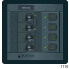 360 Panel System DC Breakers No Meters - 4 Positions, Black Toggle