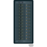 360 Panel Systems DC - 8 Positions with Analog Amp & Voltmeters - 15 A