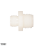 ADAPTER 3/8IN BSP-M x 1/2IN NPS-M NYLON