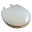 WHT TOILET SEAT F/K-H