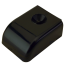 NYLON .85 TRACK END CAP COVER BLK