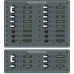 AC Main + Additional Positions Horizontal Circuit Breaker Panel