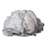 Recycled White T-Shirt Rags