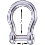 Allen Head Pin Bow Shackle