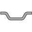 SCH 75-05 5/8IN S.S. SAIL TRACK  (12FT LENGTH)