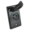 BLK NYL TROLLING RECEPTACLE & BRACKET