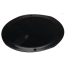6IN BLK SMOOTH DECK PLATE POPOUT