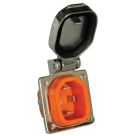 Smart Plug 50A Boatside Shore Power Inlet Assembly