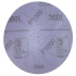 main view of 3M Hookit Film-Backed Clean Sanding Purple Discs - 360L