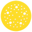 back of 3M Hookit 5" Soft Clean Sanding Disc Pad