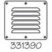Louvered Vent