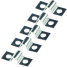 Terminal Block Jumpers, Jumpers for 2500 Series Terminal Blocks