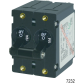 AC/DC Double Pole Circuit Breakers, 15A Black