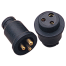 MOLDED ELECTRICAL CONNECTOR 3 PRONG